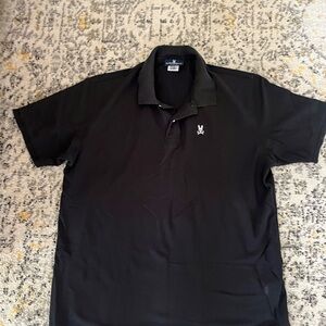 Psycho Bunny 3XL Polo - Men - Black